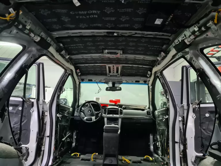 Шумоизоляция крыши Chevrolet Captiva-3